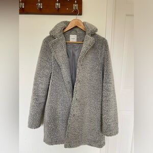 Pieces Teddy Coat Women Size Medium From ASOS